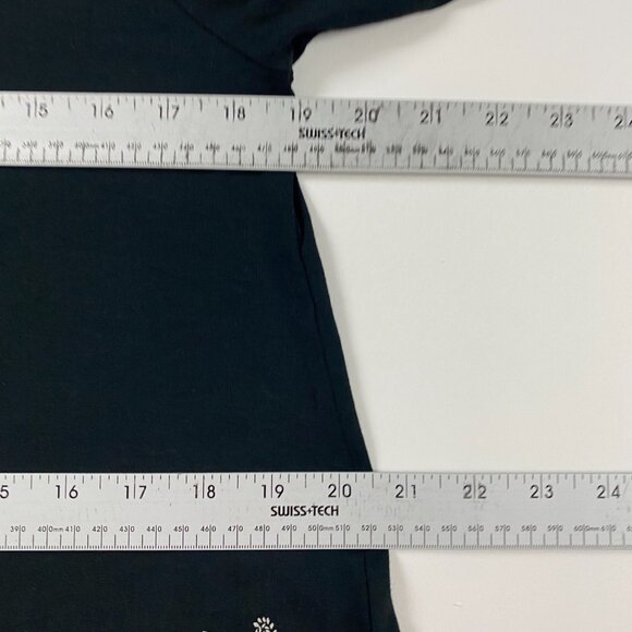 NWOT J. Jill Wearever Collection Long Sleeve Paisley Border Tunic Top Blouse M - Picture 12 of 16